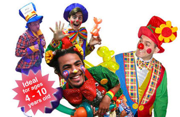 Birthday Party Clowns on Kids Parties Melbourne   Clown Magic Shows For Kids   Birthday Party