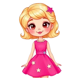 Barbie & Friends party character option