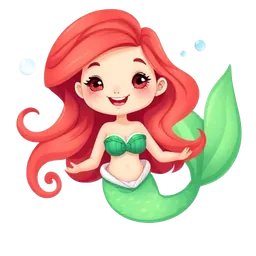 Mermaids & Ariel party character option