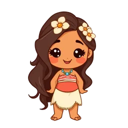 Moana & Island Adventure party character option