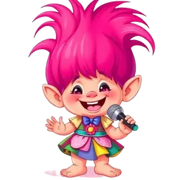 Poppy Troll party character option