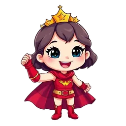 Superhero Girls party character option